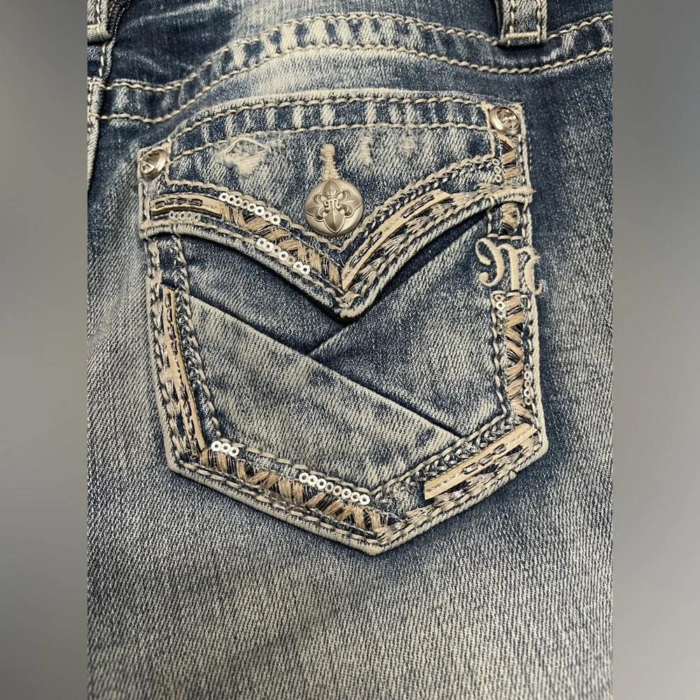 Miss Me curvy ankle skinny jeans - Picture 5 of 8